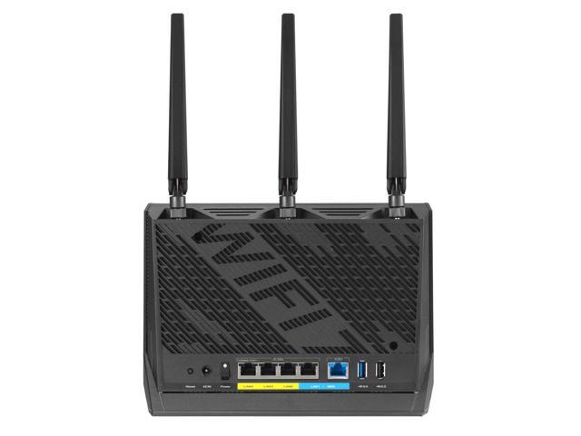 ASUS - RT-BE86U BE6800 Dual-Band Wi-Fi 7 Router - Black - image 3