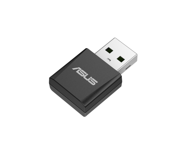 ASUS - USB-BE92 Nano Tri-Band Wi-Fi 7 USB Network Adapter - Black - image 3
