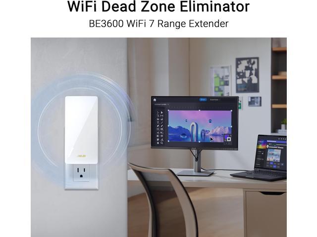 ASUS - RP-BE58 BE3600 Dual-Band Wi-Fi 7 AiMesh Range Extender - White - image 5