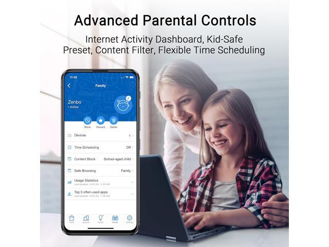 ASUS - RT-BE82U BE6500 Dual-Band Wi-Fi 7 Router - Black - image 11