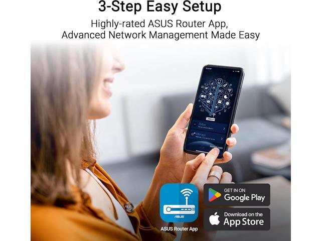 ASUS - RT-BE82U BE6500 Dual-Band Wi-Fi 7 Router - Black - image 12