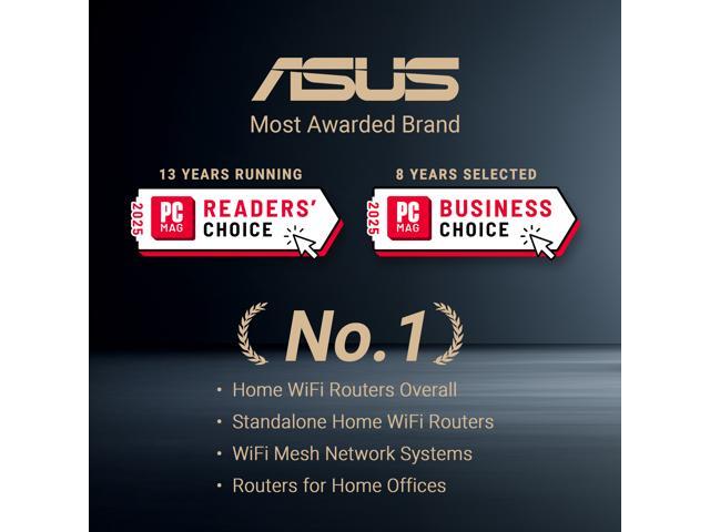 ASUS - RT-BE58 Go BE3600 Dual-Band Wi-Fi 7 Travel Router - White - image 5