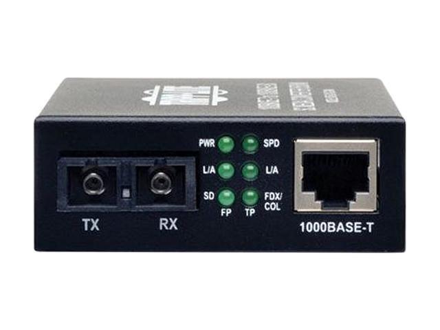 Tripp Lite SC Multimode Media Converter, 10/100/1000, 550M, 850nm (N785-001-SC-MM)