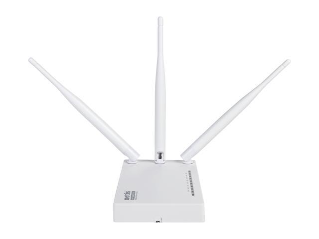 Netis WF2409E 300 Mbps High-Speed Wireless N Router Smart 3 x 5dBi High Gain Antennas with Parental Control for Computers, Smartphones, Wireless...