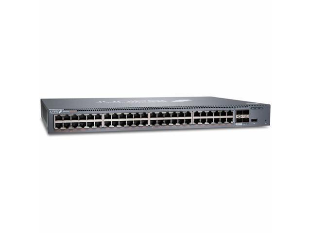 Juniper Networks EX4000 Switch, 48-Port Multi-Gig switch with 8x 100M/1G/2.5GBaseT, 40x 10/100/1000BaseT, PoE++, 4x 1G/10G SFP/SFP+ (optics sold...