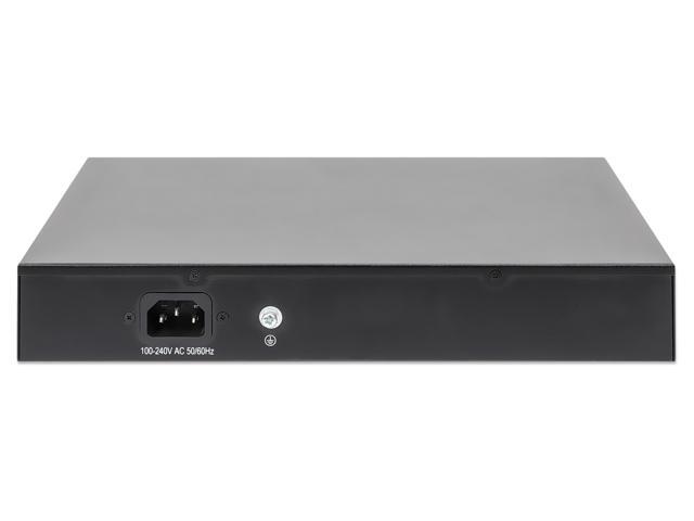 Intellinet 8-Port Fast Ethernet PoE+ Switch, 8 x PoE ports, IEEE 802.3at/af Power-over-Ethernet (PoE+/PoE), Endspan, Desktop