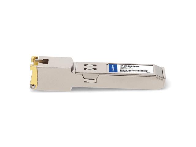 AddOn Cisco Meraki MA-SFP-1GB-TX Compatible TAA Compliant 10/100/1000Base-TX SFP Transceiver (Copper, 100m, RJ-45)