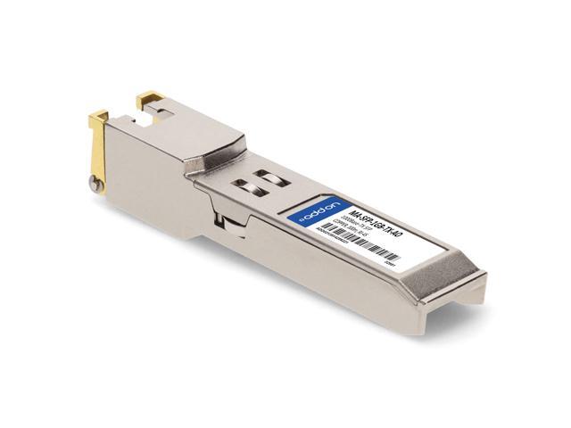 AddOn Cisco Meraki MA-SFP-1GB-TX Compatible TAA Compliant 10/100/1000Base-TX SFP Transceiver (Copper, 100m, RJ-45)