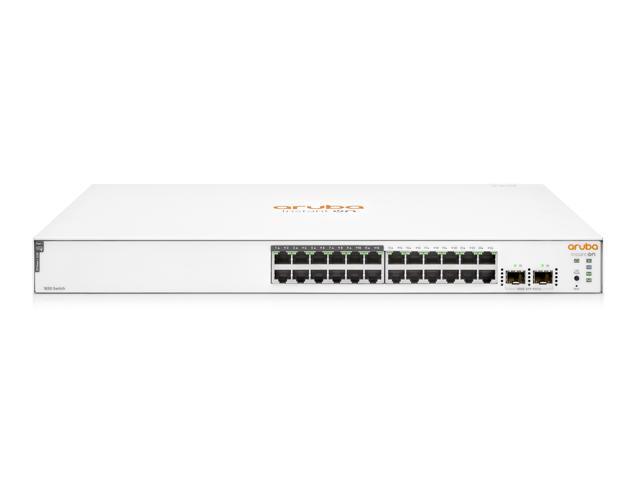 HPE Networking Instant On Switch 24p Gigabit CL4 PoE 2p SFP 195W 1830 (JL813A#ABA)