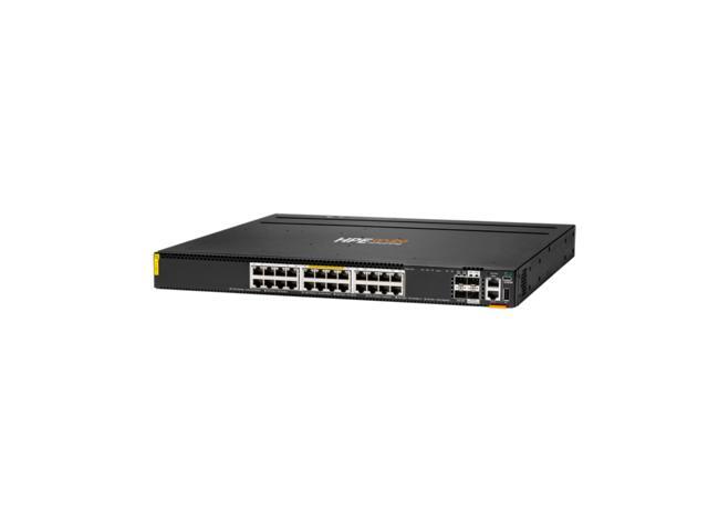 HPE Aruba Networking CX 6300M 24p Smart Rate 1G/2.5G/5G/10G Class6 PoE 2p 50G 2p 25G Switch, Layer 3 R8S89A