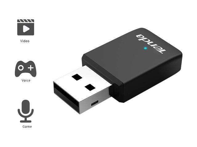 Tenda U9 USB 2.0 AC650 Wireless Dual Band Auto-Install USB Adapter