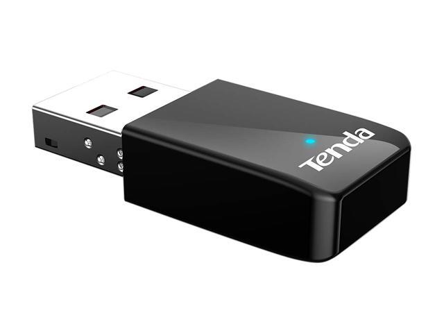 Tenda U9 USB 2.0 AC650 Wireless Dual Band Auto-Install USB Adapter