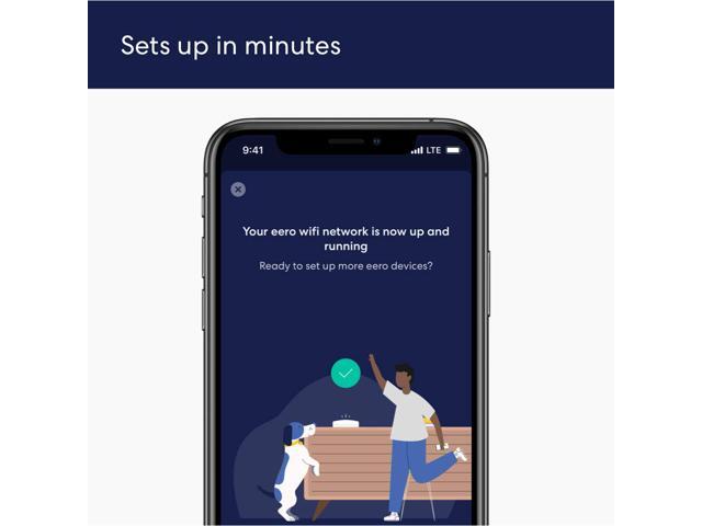 eero - 6 Dual-band Mesh Wi-Fi 6 System (2-pack) - White - image 7