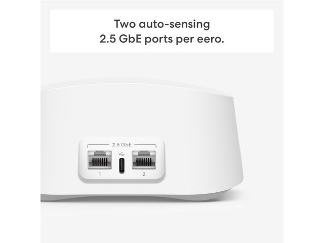eero - 7 Dual-band Mesh Wi-Fi 7 System (2-pack) - White - image 4