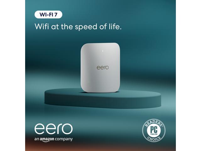 eero - Pro 7 Tri-band Mesh Wi-Fi 7 Router (1-pack) - White - image 3