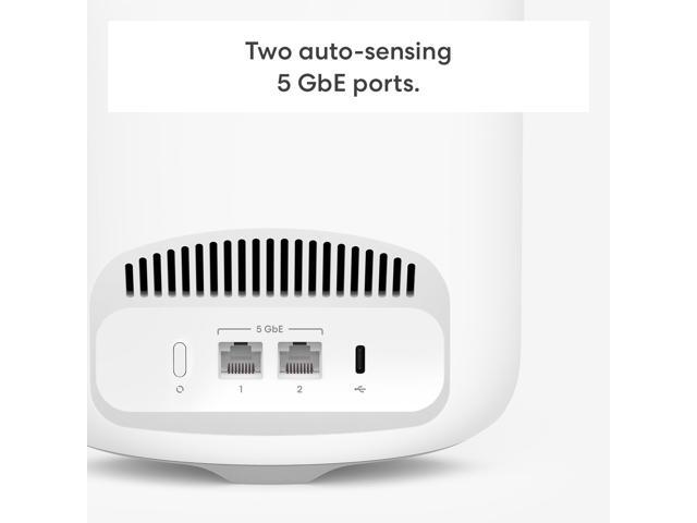 eero - Pro 7 Tri-band Mesh Wi-Fi 7 Router (1-pack) - White - image 4