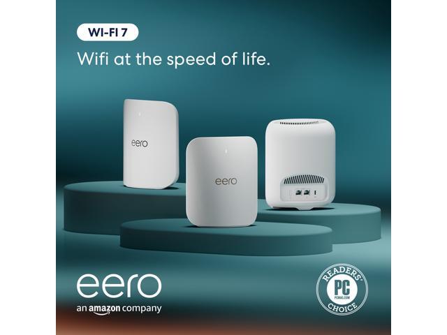 eero - Pro 7 Tri-band Mesh Wi-Fi 7 System (3-pack) - White - image 3