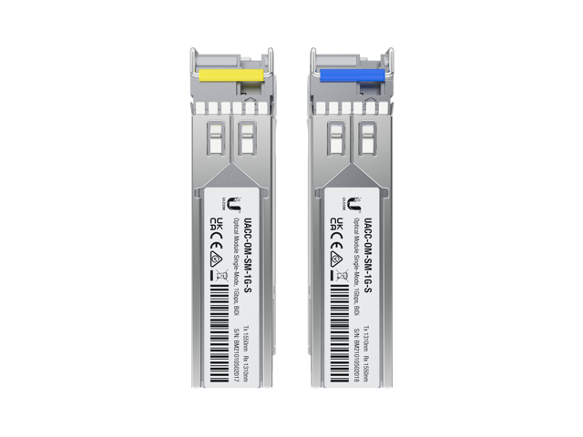 Ubiquiti Networks 1 Gbps Bidirectional Single-Mode Optical Module (UACC-OM-SM-1G-S-2)