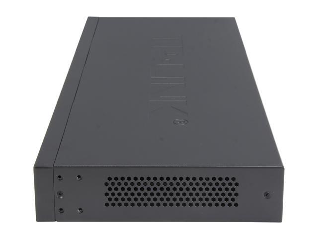 TP-Link 24 Port Gigabit Ethernet Switch Plug and Play Sturdy Metal w/Shielded Ports Rackmount Fanless Limited Lifetime Protection ...