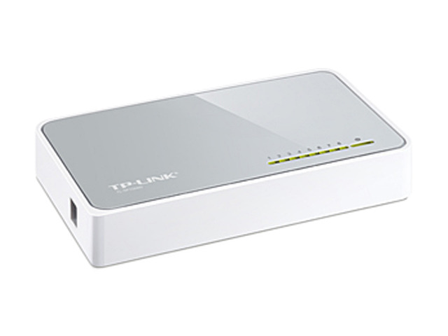 TP-Link 8 Port 10/100Mbps Fast Ethernet Switch Desktop Ethernet Splitter Ethernet Hub Plug and Play Fanless Quiet Desktop Design Green...