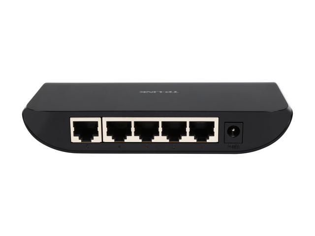 TP-Link 5 Port Gigabit Ethernet Network Switch Plug and Play Desktop or Wall-Mount Plastic Case Ethernet Splitter Fanless Traffic...