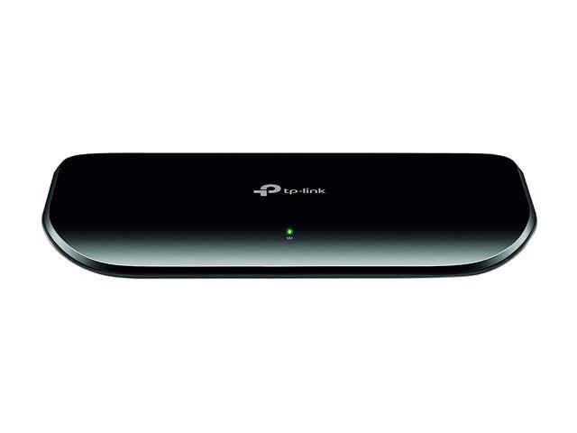 TP-Link 8 Port Gigabit Ethernet Network Switch Plug and Play Desktop or Wall-Mount Plastic Case Ethernet Splitter Fanless Traffic...