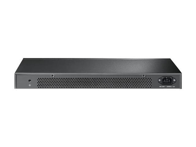 TP-Link 48 Port Gigabit Ethernet Switch Plug and Play Sturdy Metal w/ Shielded Ports Rackmount Fanless Lifetime Protection Traffic...