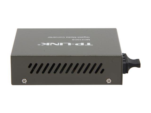 TP-Link Gigabit SFP to RJ45 Fiber Media Converter Fiber to Ethernet Converter 10/100/1000Mbps RJ45 Port to 1000Base-LX Single-Mode Fiber...