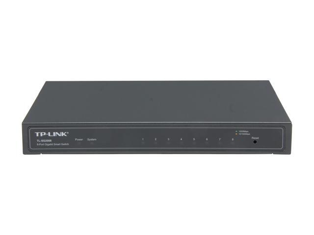 TP-Link TL-SG2008 8-Port Gigabit Smart Switch
