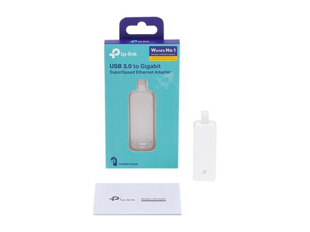 TP-Link USB to Ethernet Adapter, Foldable USB 3.0 to 10/100/1000 Gigabit Ethernet LAN Network Adapter, Support Windows 10/8.1/8/7/Vista/XP for...