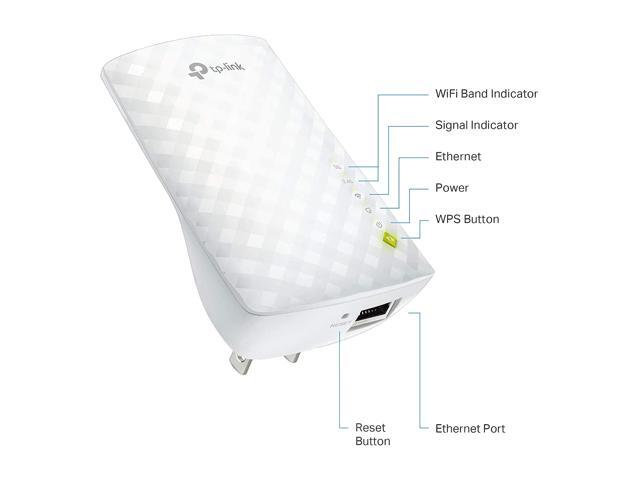 TP-Link RE220 AC750 Dual Band WiFi Range Extender, WPS, 3 Internal Antenna, Wall Plug - image 2