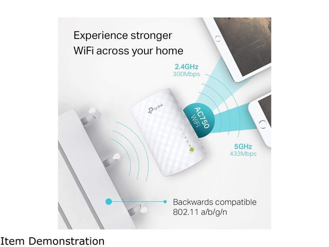 TP-Link RE220 AC750 Dual Band WiFi Range Extender, WPS, 3 Internal Antenna, Wall Plug - image 3