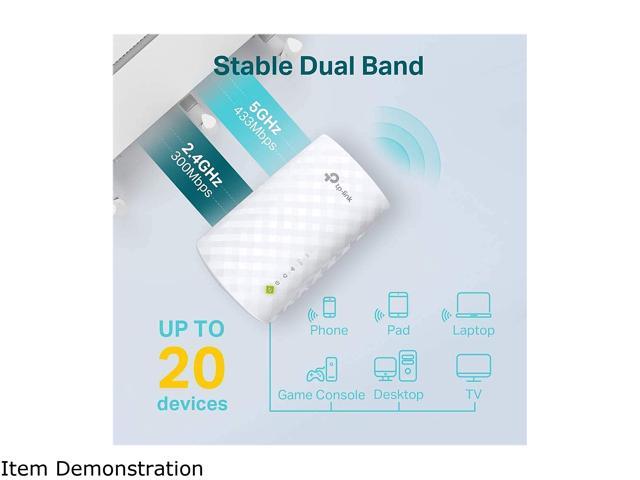 TP-Link RE220 AC750 Dual Band WiFi Range Extender, WPS, 3 Internal Antenna, Wall Plug - image 5