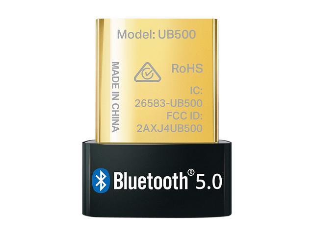 TP-Link USB Bluetooth Adapter for PC, 5.0 Bluetooth Dongle Receiver (UB500) Supports Windows 10/8.1/7 for Desktop, Laptop, Mouse, Keyboard,...