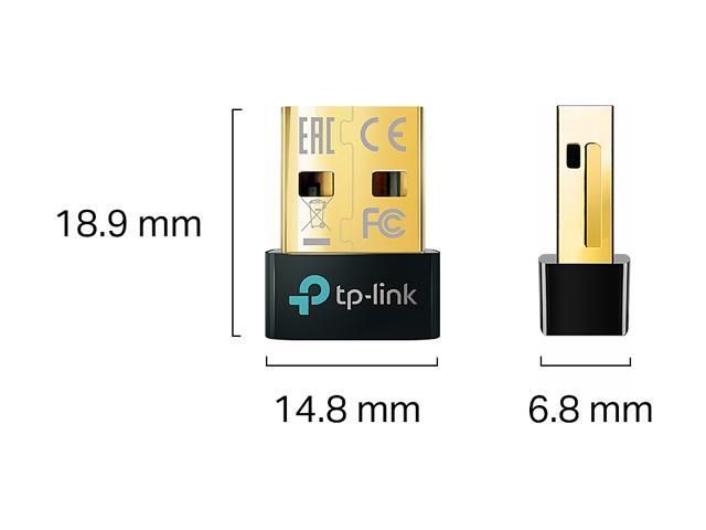 TP-Link USB Bluetooth Adapter for PC, 5.0 Bluetooth Dongle Receiver (UB500) Supports Windows 10/8.1/7 for Desktop, Laptop, Mouse, Keyboard,...