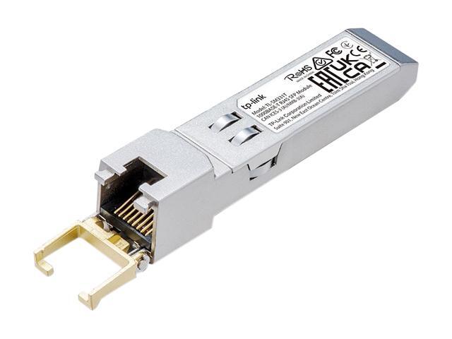 TP-Link TL-SM331T 1000Base-T RJ45 SFP Module 1.25G Copper SFP Transceiver SFP to Ethernet Plug and Play Hot Pluggable Up to 100m...