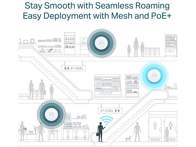 TP-Link AX3000 Ceiling Mount Dual-Band Wi-Fi 6 Access Point - image 6