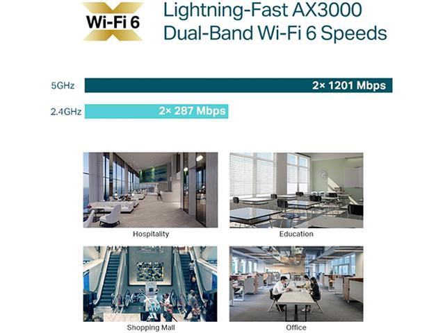 TP-Link AX3000 Ceiling Mount Dual-Band Wi-Fi 6 Access Point - image 7