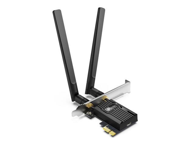TP-Link WiFi 6 PCIe WiFi Card for Desktop PC AX3000 (Archer TX55E), Bluetooth 5.2, WPA3, 802.11ax Dual Band Wireless Adapter with MU-MIMO.