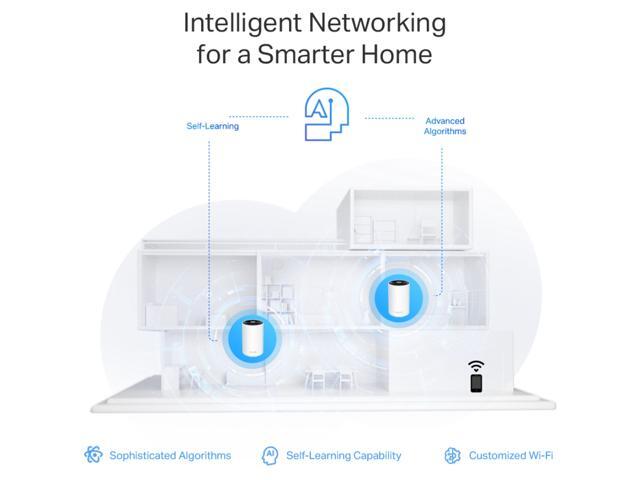TP-Link - Deco XE75 Pro AXE5400 Tri-Band Mesh Wi-Fi 6E System (1-Pack) - White - image 8