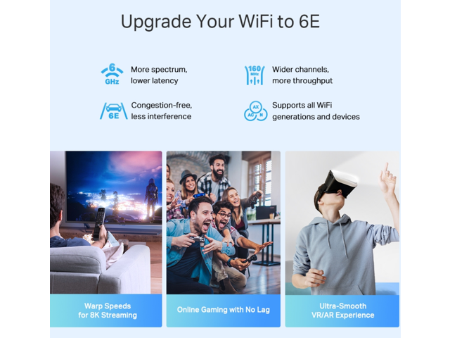 TP-Link - Deco XE75 Pro AXE5400 Tri-Band Wi-Fi 6E Whole Home Mesh System (3-Pack) - White - image 5