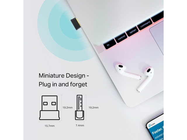 TP-Link Nano 2-in-1 USB WiFi Bluetooth Adapter AC600(Archer T2UB Nano)