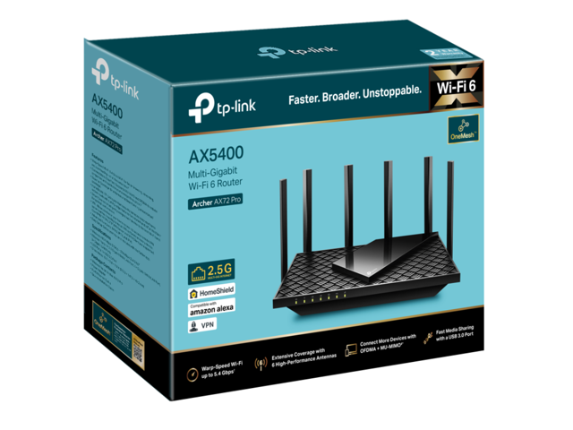 TP AX5400 Dual-Band Gigabit Wi-Fi 6 Router