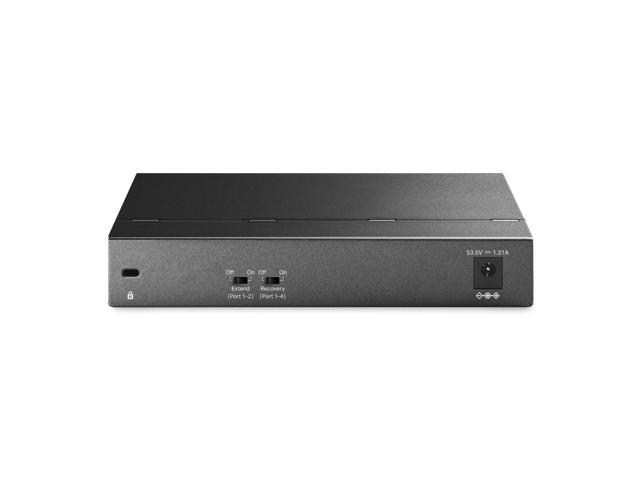 TP-Link TL-SG1006PP 5-Port Gigabit PoE Switch with 3 PoE+ and 1 PoE++ Ports