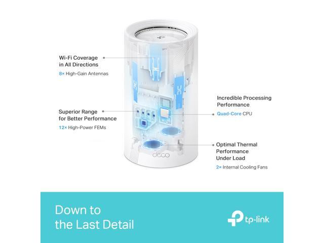 TP-Link BE22000 Tri-Band Whole Home Mesh WiFi 7 System (1 Pack) - image 8