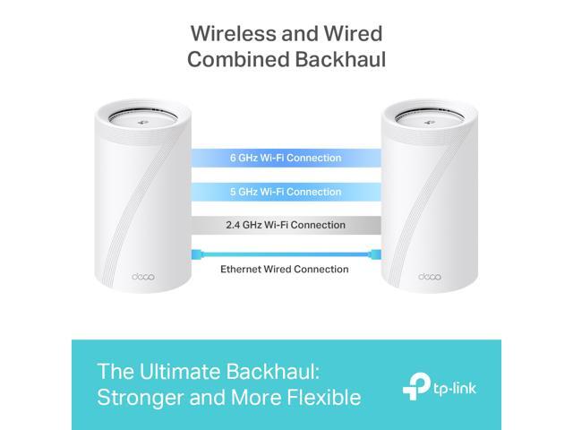 TP-Link BE22000 Tri-Band Whole Home Mesh WiFi 7 System (1 Pack) - image 9
