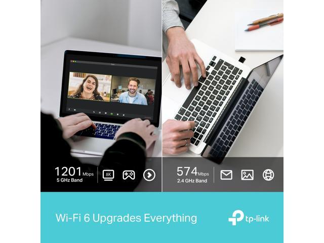 TP-Link Nano USB Wi-Fi 6 AX1800 Nano Dual Band USB Adapter for PC - Archer TX20U Nano