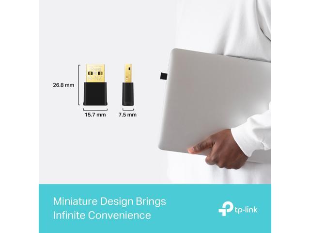 TP-Link Nano USB Wi-Fi 6 AX1800 Nano Dual Band USB Adapter for PC - Archer TX20U Nano