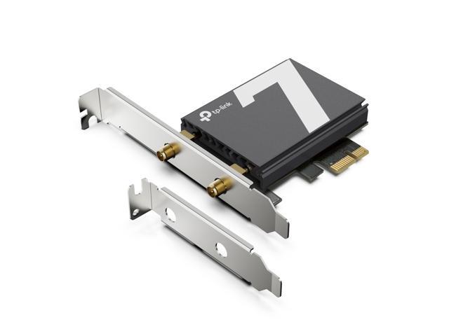TP-Link WiFi 7 BE9300 PCIe WiFi Card for Desktop PC(Archer TBE550E), Tri-Band Wireless Adapter with MLO, LED, Bluetooth 5.4, WPA3, Ultra-Low...