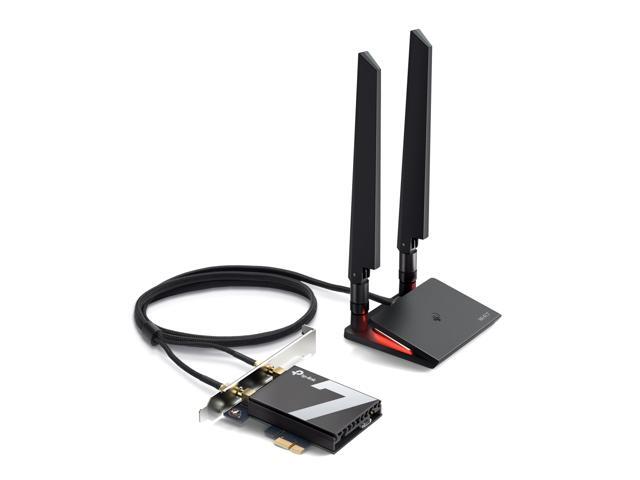 TP-Link WiFi 7 BE9300 PCIe WiFi Card for Desktop PC(Archer TBE550E), Tri-Band Wireless Adapter with MLO, LED, Bluetooth 5.4, WPA3, Ultra-Low...